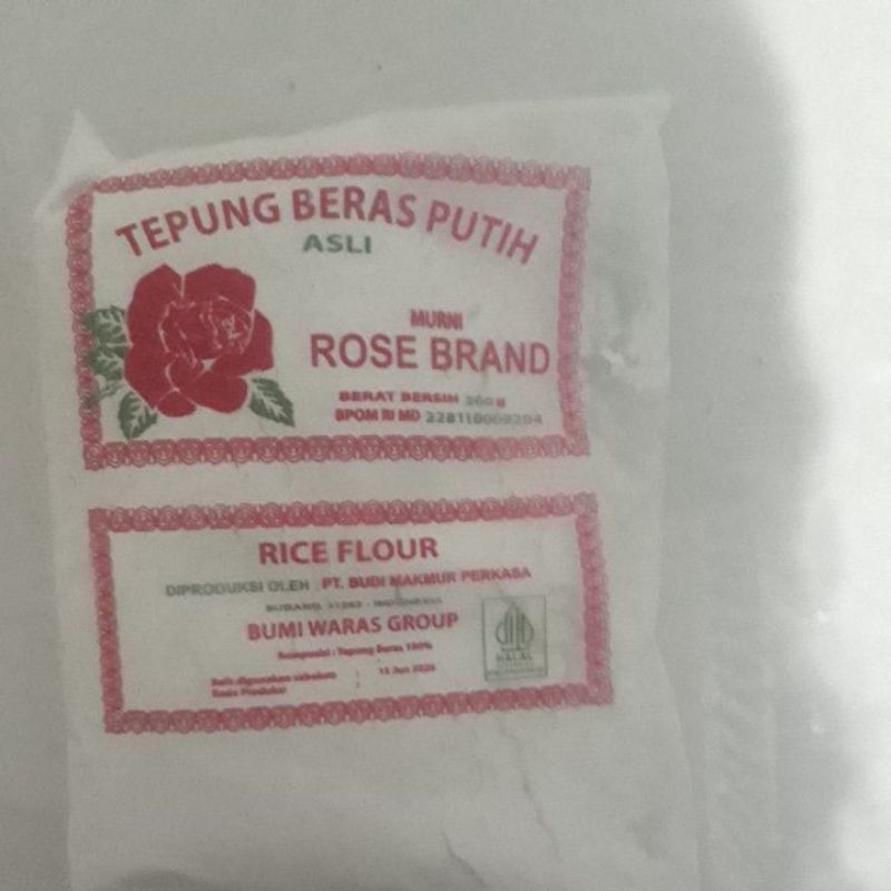 

Tepung Beras Putih Rose Brand 200 gram