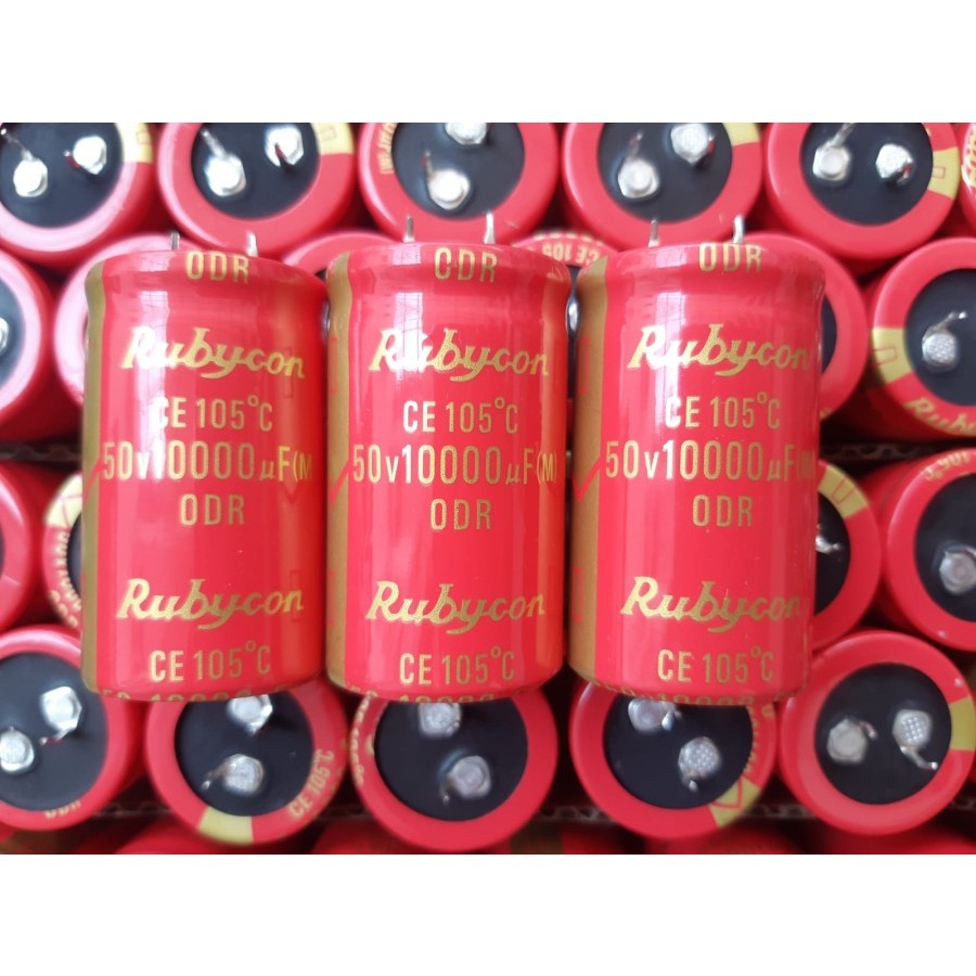 Kapasitor 10000 uF 50v / 80v / 100v / Kapasitor Elco 10000uF Audio 10.000 Micro Farat 50 80 100 Volt
