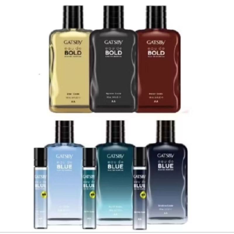 Gatsby Eau de  Blue || eau de bold parfume series 20ml & 100ml