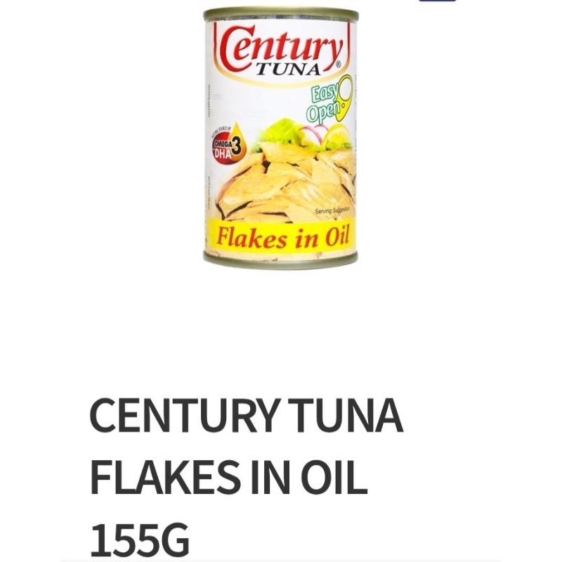 

Century Tuna Flakes in Oil 155gr