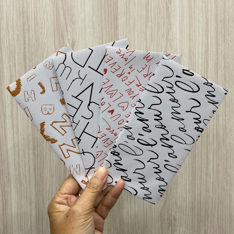 

Satuan! Love Valentine Series Amplop Panjang Uang Tanpa Dilipat Kondangan Ultah Valentine Surat Cinta