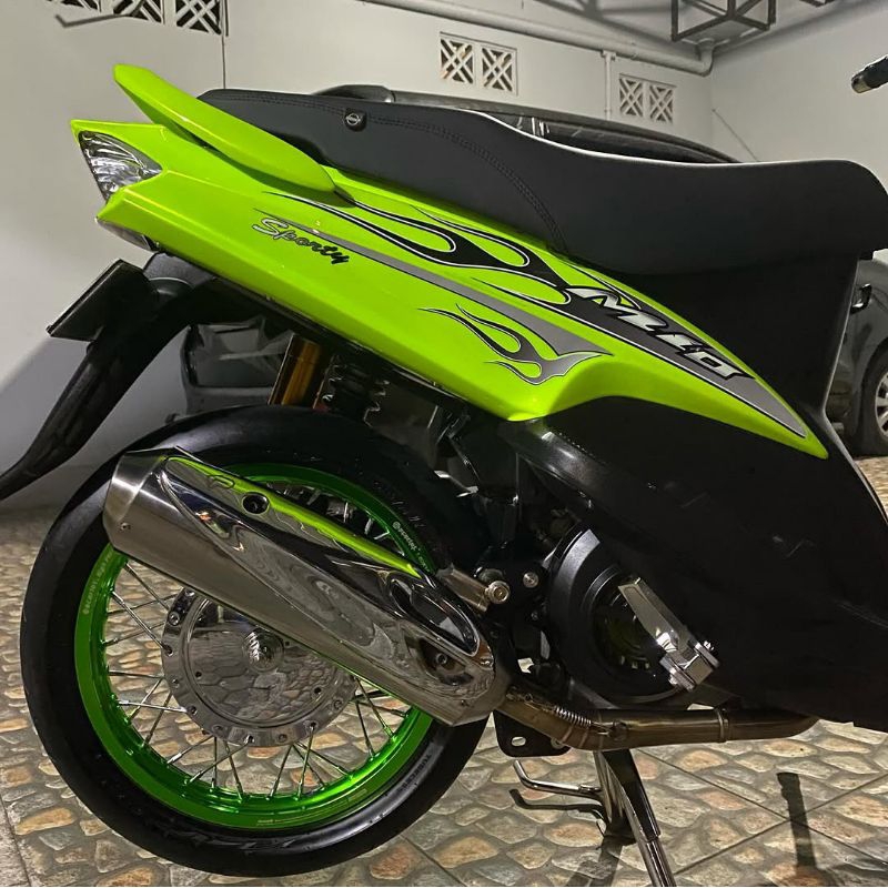 Knalpot Pekajaman Mio Sporty Fino Soul Karbu STD Racing Stainless Original Pekajaman Yogyakarta