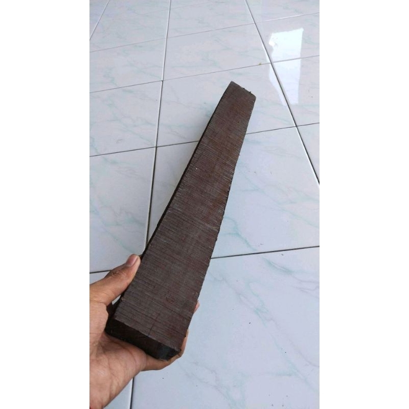 balok kayu galih kelor hitam super full