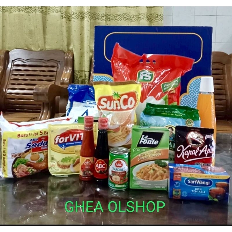 

PAKET SEMBAKO PREMIUM FREE CARD IDUL FITRI