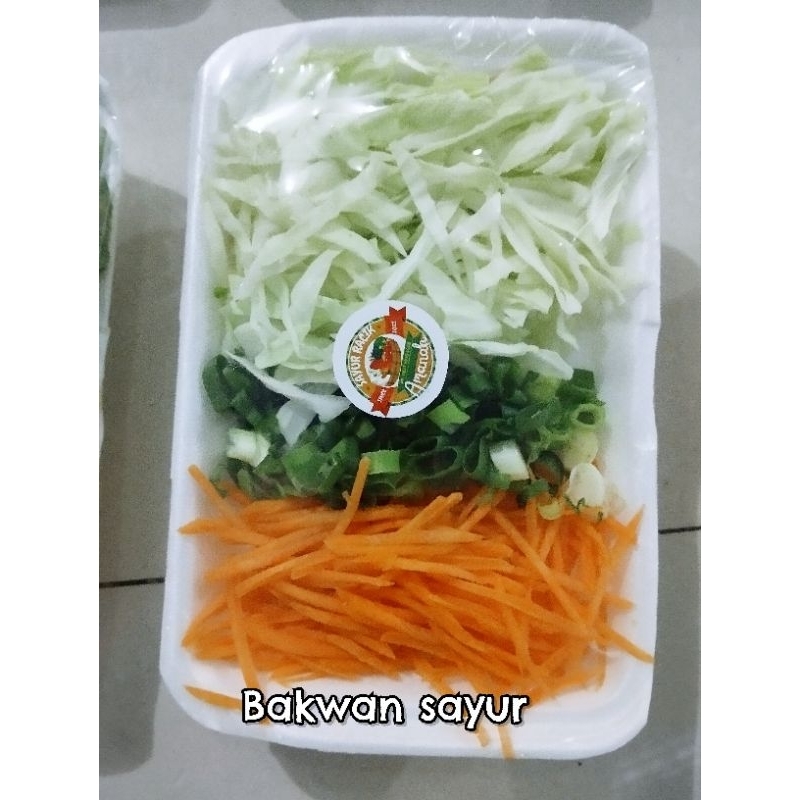 

Sayur segar Paket Bakwan sayur, bakwan bayam / sayur Sukoharjo / sayur solo / sayur Karanganyar