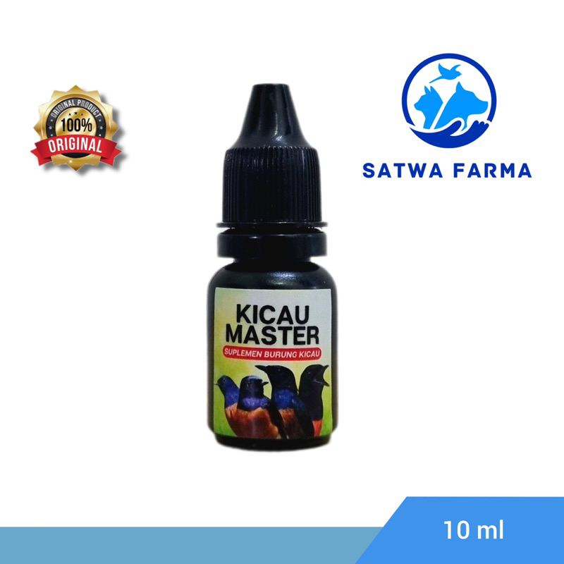 KICAU MASTER Obat Kicau Burung Vitamin Burung