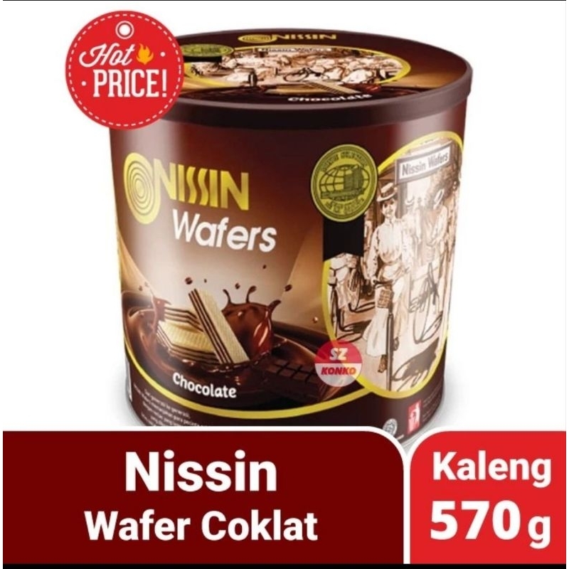 

Nissin Wafer Coklat Chocolate 570g