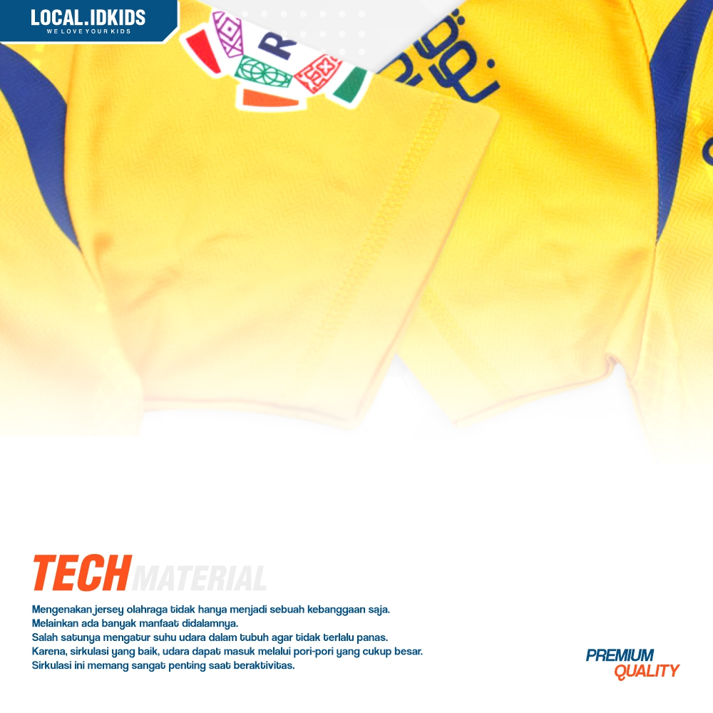 RB Jersey Bola Anak AL NASSR CR7 Home 2024-2025 Kaos Olahraga Anak Best Seller Original Premium