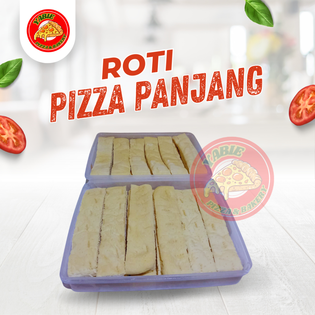 

Base Pizza-Adonan Pizza Panjang-Pizza panjang-Roti pizza Panjang isi 5 pcs UK 25cm