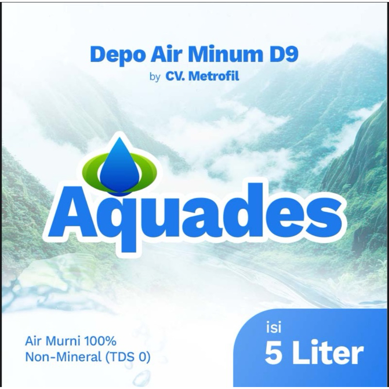 

Aquades 5lt