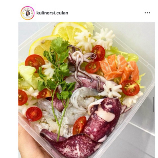 

somtam extra Cumi basah fresh