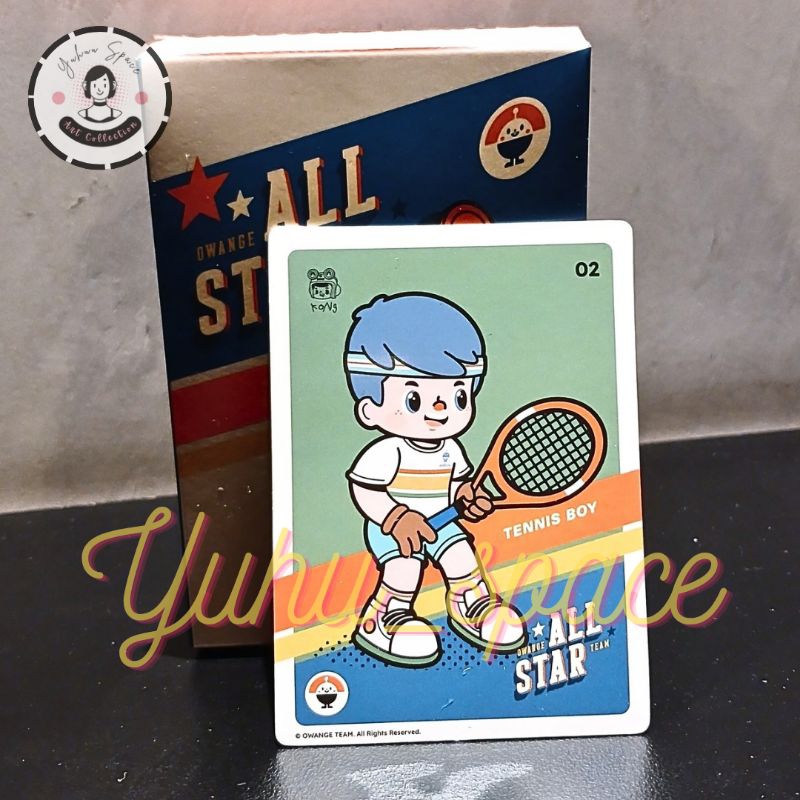 OWANGE BOY ALL STAR TEAM FOOTBALL PLAYER & TENNIS