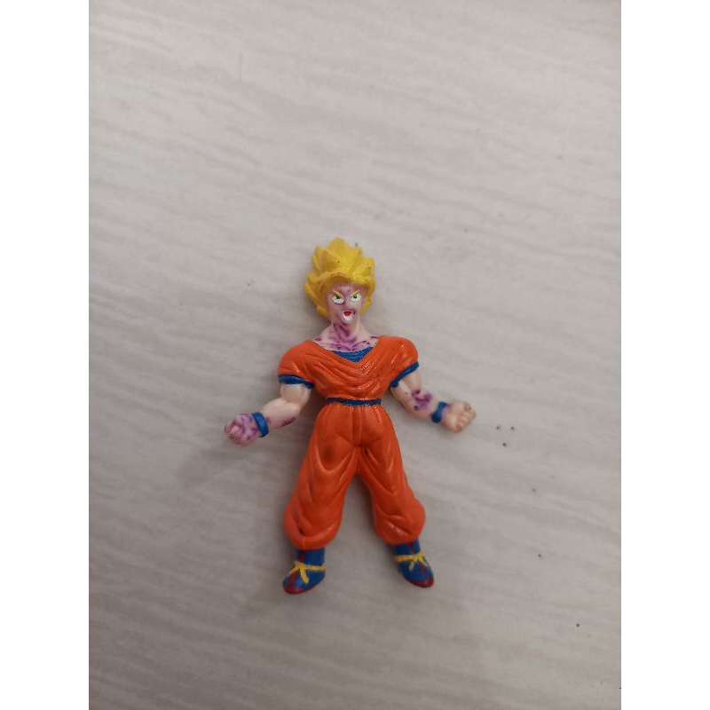 action figure dragon ball z mini gohan goku second preloved mainan toys boys