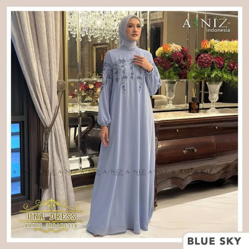 Gamis Una Dress Gamis Original Terbaru By Arniz Collection