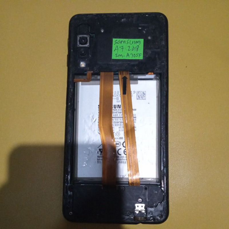 mesin Samsung A7 2018 sm-A705f normal