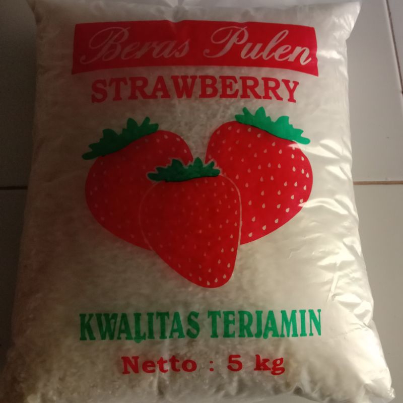 

Beras Kemasan 5kg Strawberry