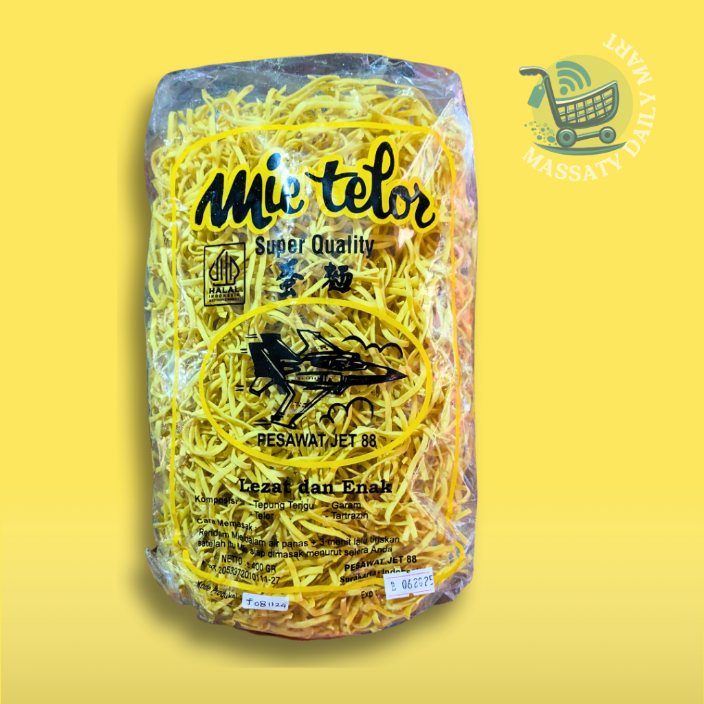 MIE TELOR CAP PESAWAT JET 88 ASLI SUPER QUALITY