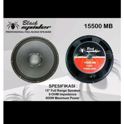 speaker 15” Blackspider BS-15500