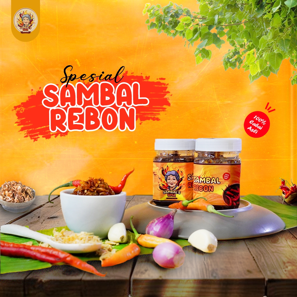 

Sambal'E Oma - Sambal Udang Rebon - 150 Gr