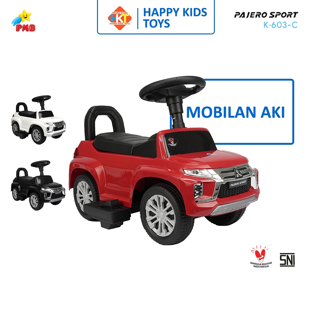 MAINAN ANAK MOBIL MOBILAN AKI ANAK PAJERO PMB K603C