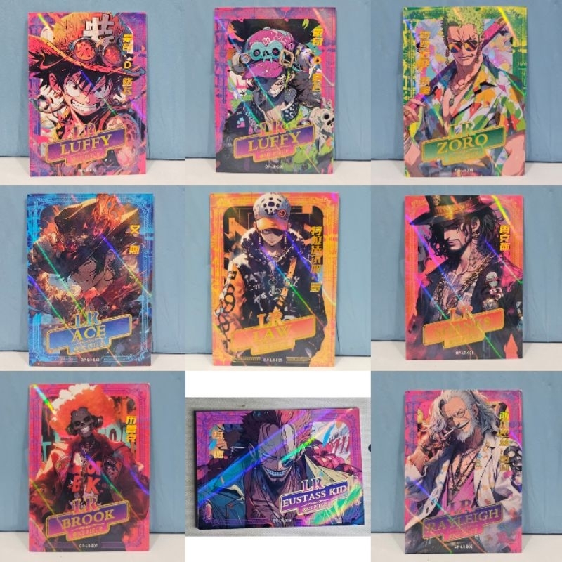 Kartu Koleksi One Piece LR Holo Original Licensed | Official Kabago Endless Treasure Portgas D Ace R
