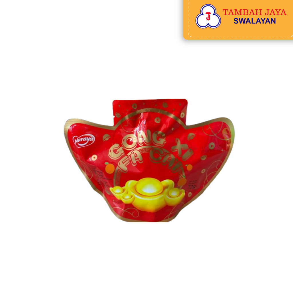 

Naraya Gong Xi Fa Cai Kembang Gula Lunak Jeli Rasa Jeruk 72gr