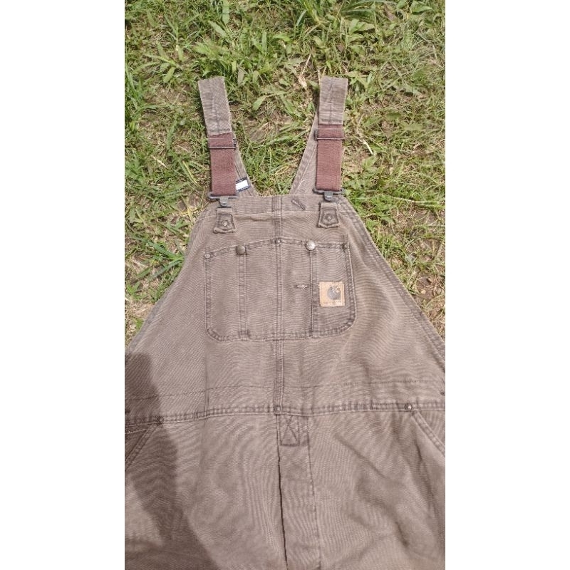 Carhartt Overall R27 dark brown