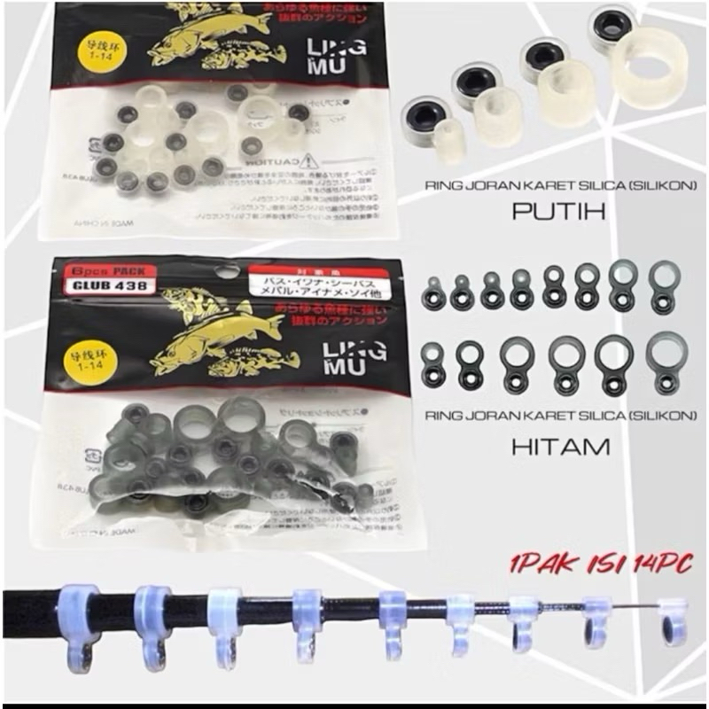 ring joran karet silica ling mu