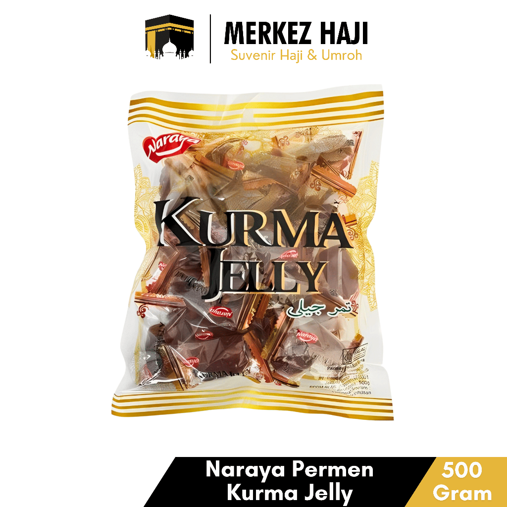 

Permen Jelly Naraya 500 Gr Rasa Buah Buahan Kurma BPOM Halal Hadiah Oleh Oleh Haji Dan Umroh Grosir