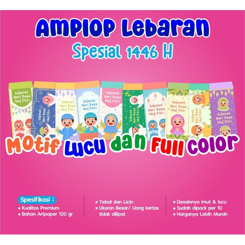 

Amplop Lebaran Eceran
