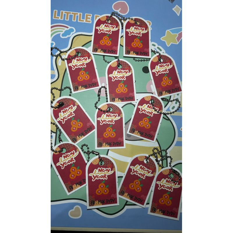 

Hangtag custom free design free rantai lada Bahan Tebal 230Gsm