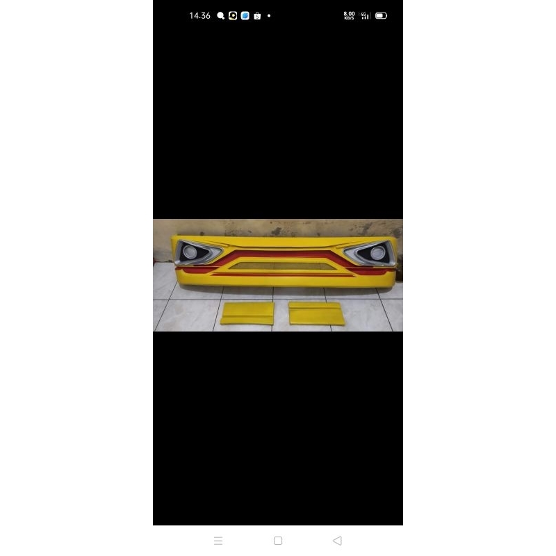 Bemper truck model jetbus