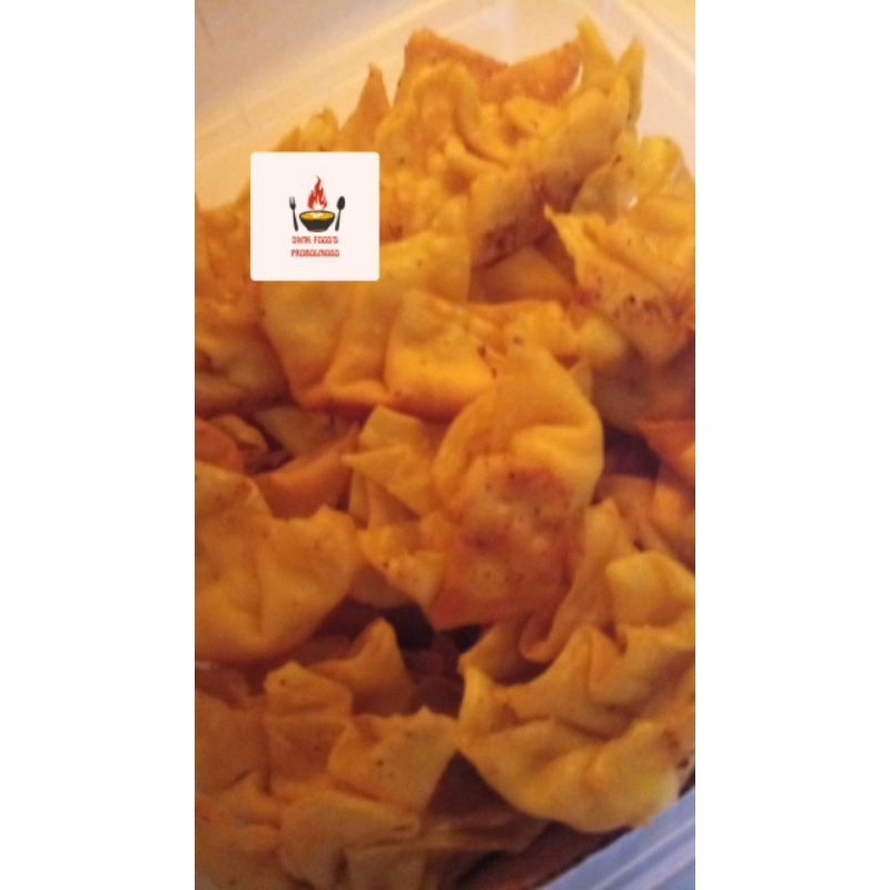 

Pangsit Ayam/wonton/toping gaco Frozen isi 30 pcs