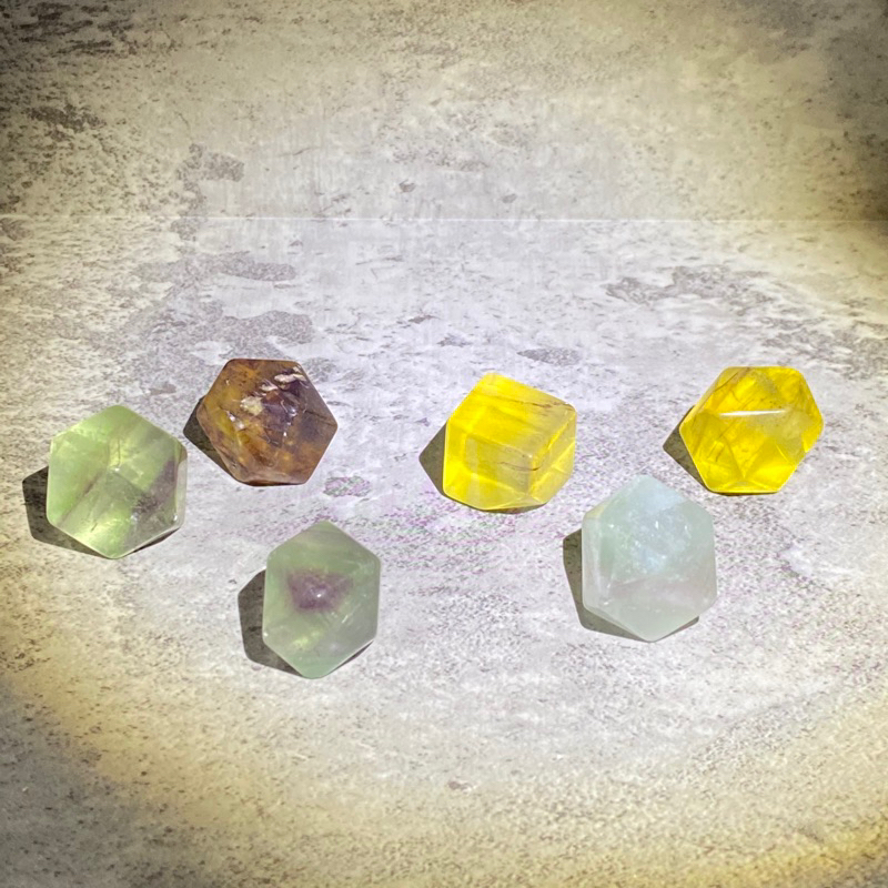 CRYSTAL Polyhedron Fluorite