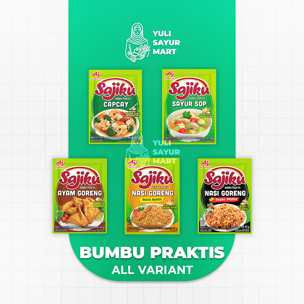 

Sajiku Bumbu Praktis All Variant - Yuli Sayur Mart