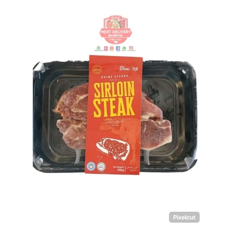 

Sirloin Prime Steak 350gr Pack Halal