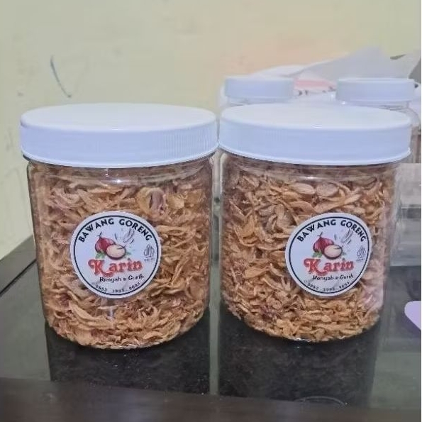 

Bawang Goreng Original Toples netto 200g Asli bawang brebes tanpa campuran tepung