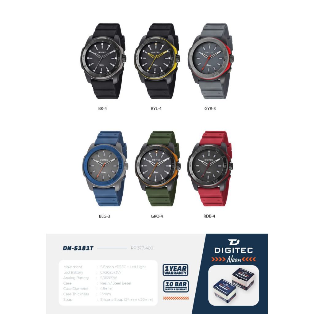 DIGITEC NEON ORIGINAL TYPE DN 5181/JAM TANGAN NEON DN5181 TERMURAH/DIGITEC NEON DN5181 TERLARIS/DIGI