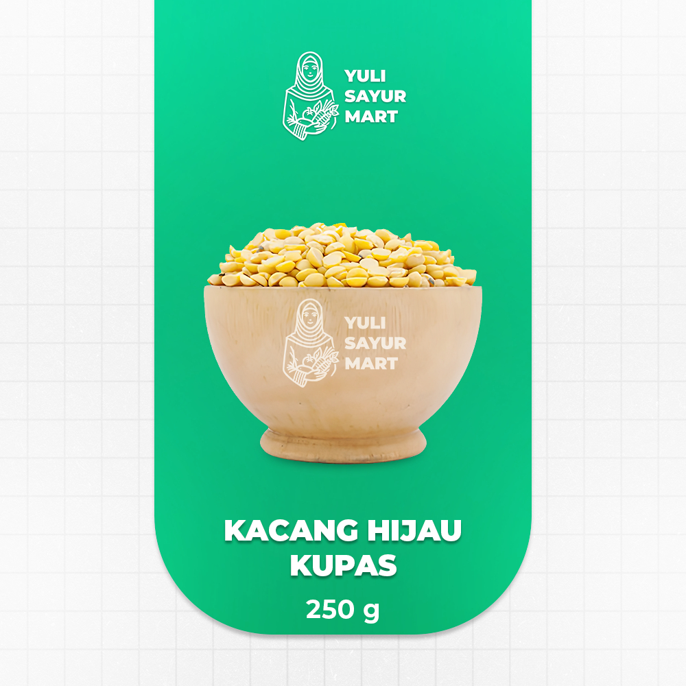 

Kacang Hijau Kupas 250g - Yuli Sayur Mart