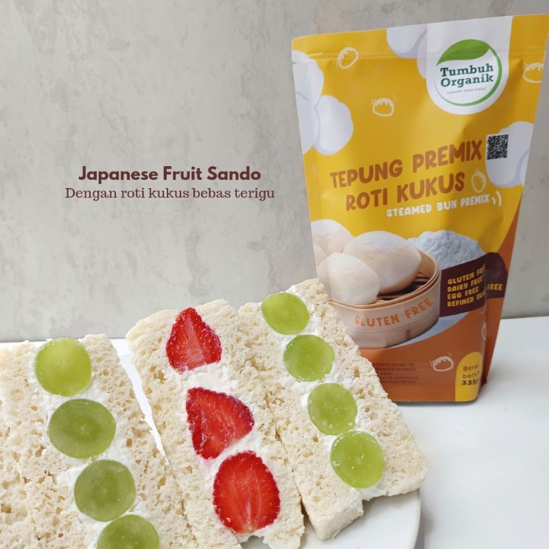 

Gluten Free Tepung Roti Kukus - Dairy Free - Refined Sugar Free