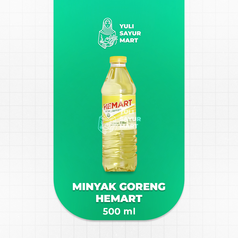 

Minyak Goreng Hemart 500ml - Yuli Sayur Mart