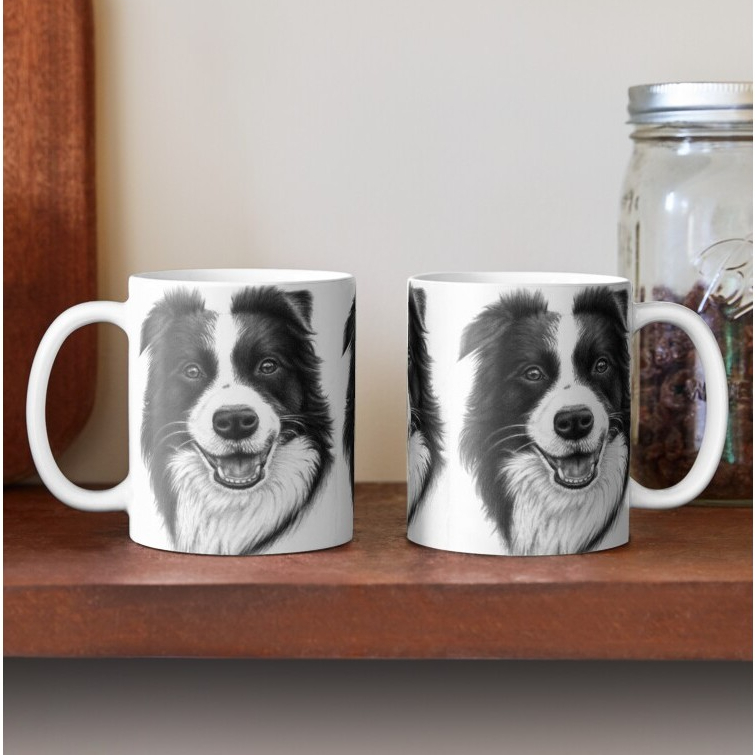 Mug Keramik Border Collie Smile