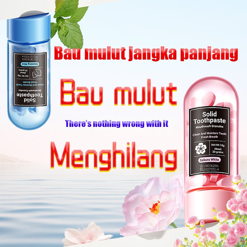 Butiran obat kumur pemutih gigi kuning pemutih gigi pembersih karang gigi pemutih gigi kuning dan ka