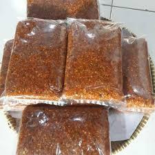 

Sambal pecel mak ti pedas dan sedang kemesan 250gr sampai 1kg khas blitar