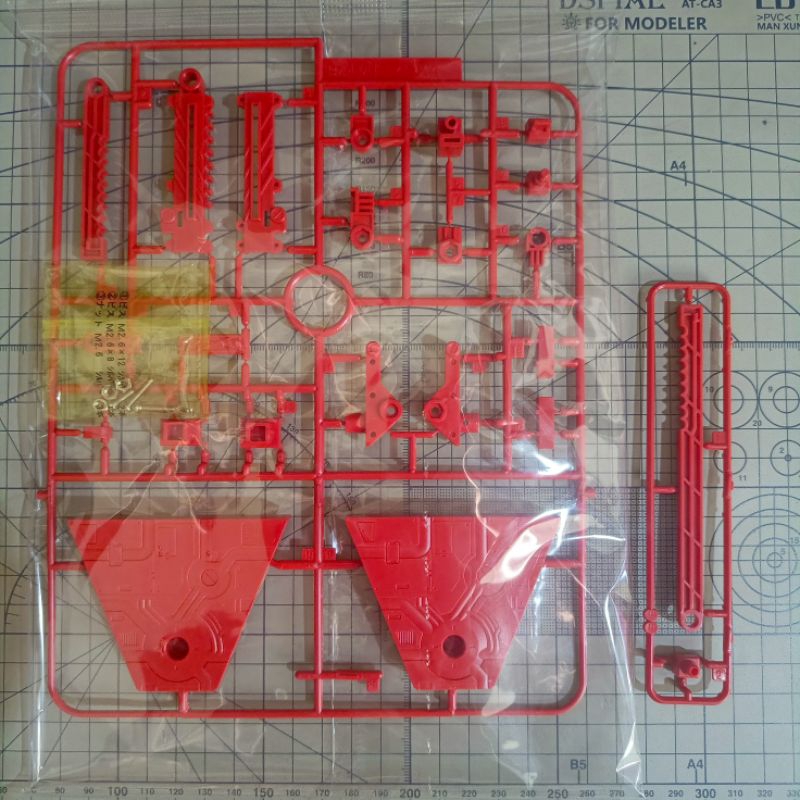 BANDAI MG 1/100 MASTER GRADE GUNPLA GUNDAM ASTRAY RED FRAME FLIGHT UNIT KAI DRAGON PART PARTS ACTION