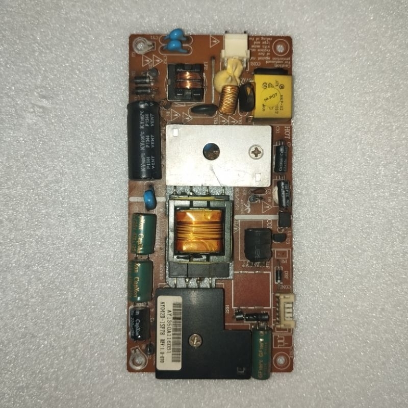 power supply power suplai psu tv led polytron PLD19D253