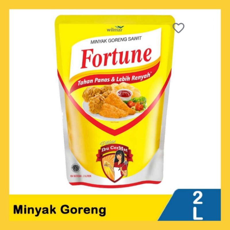 

Fortune Minyak Goreng Refill 2L/JAWA TENGAH