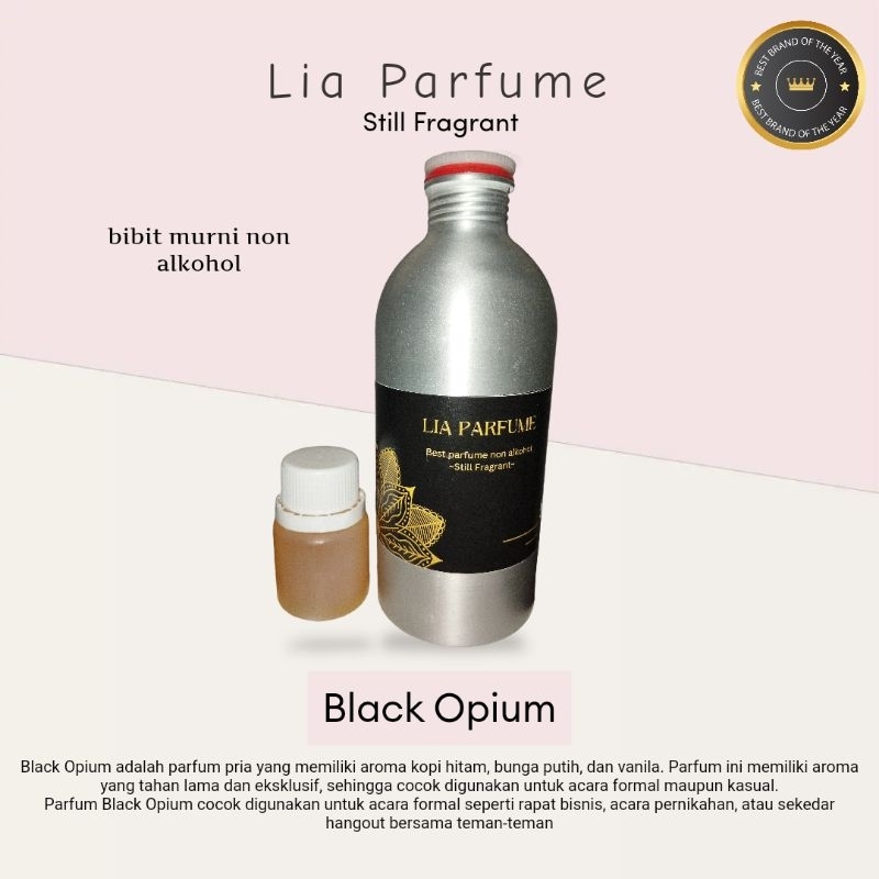 Lia Parfum - Bibit Black Opium 50ml original