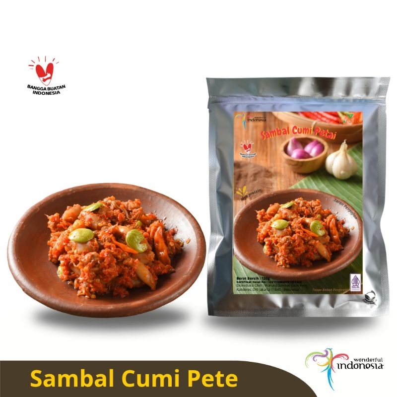 

Waxumi - Sambal Cumi Baby Pete Kemasan Premium Aluminium Foil Food Grade