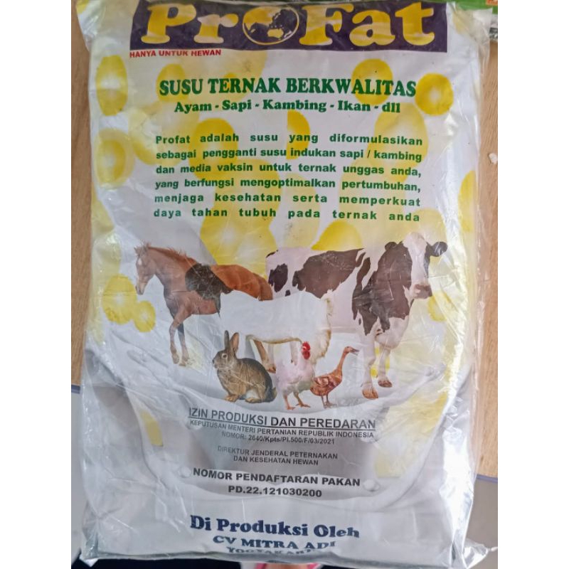 susu profat (susu untuk hewan)
